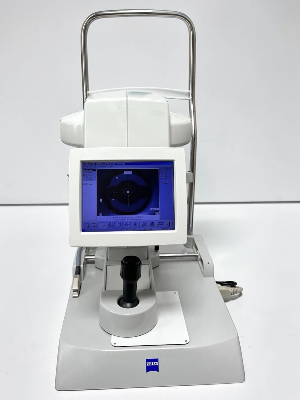Zeiss IOL Master Version 5.5 Optical Biometer w/ Electric Table - Used 8 Zeiss IOL Master 5.5 used — rear panel and connectivity ports