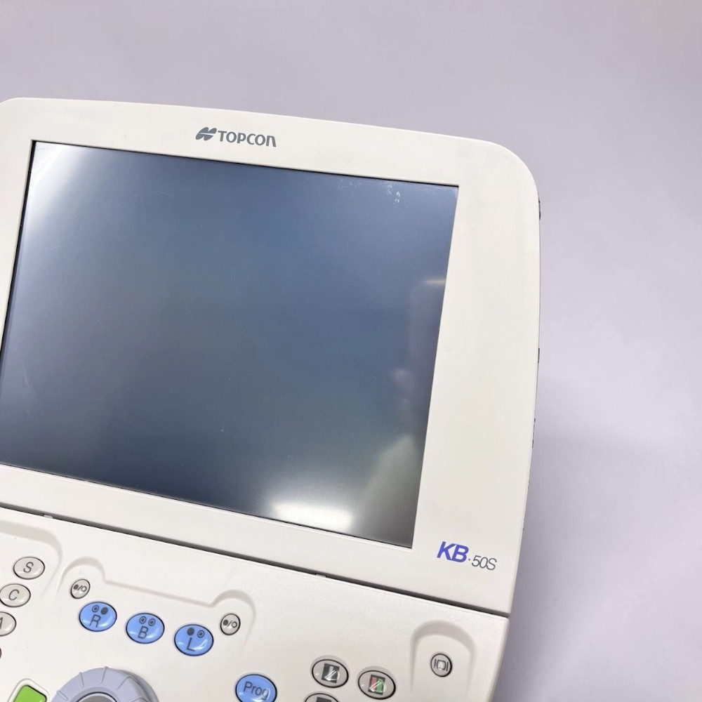 Topcon CV-5000 Digital Phoropter w/ KB-50s Control Box, PS-Unit - Used 4 Topcon CV-5000 used — phoropter head rear view