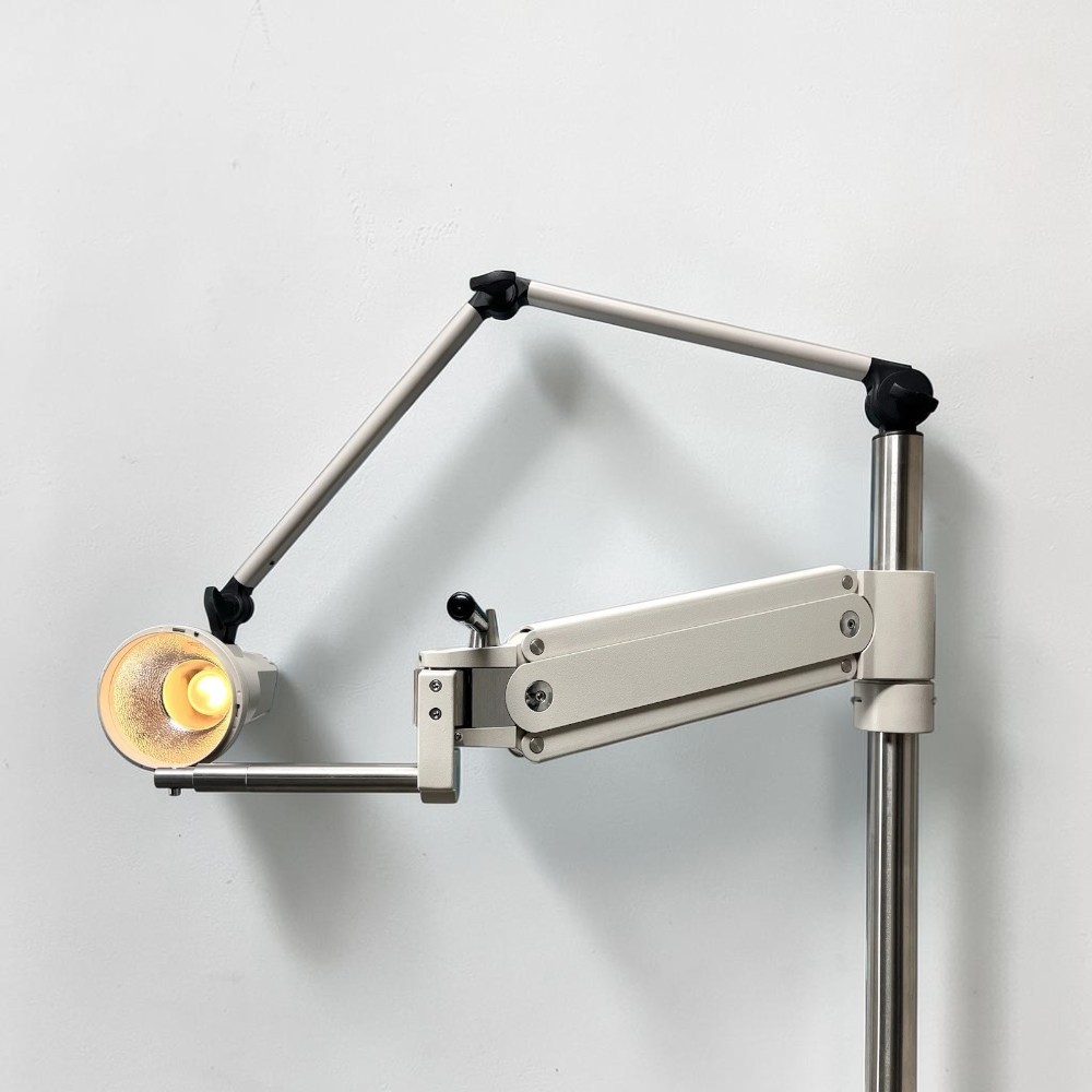 Marco 1220 Encore Automatic Chair w/ 1290 Encore Ophthalmic Stand - Used 4 Marco 1290 Encore stand used — overhead lamp on articulating arm