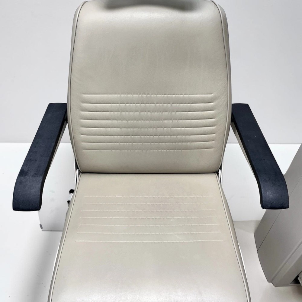 Marco 1220 Encore Automatic Chair w/ 1290 Encore Ophthalmic Stand - Used 7 Marco 1220 Encore automatic exam chair used — backrest and armrests