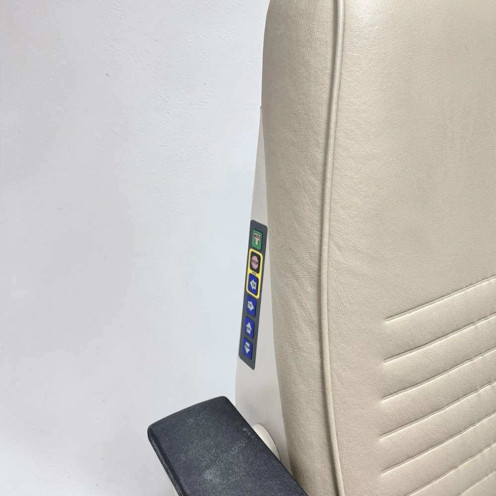 Marco 1220 Encore Automatic Chair w/ 1290 Encore Ophthalmic Stand - Used 8 Marco 1220 Encore automatic exam chair used — backlit fingertip switches on side