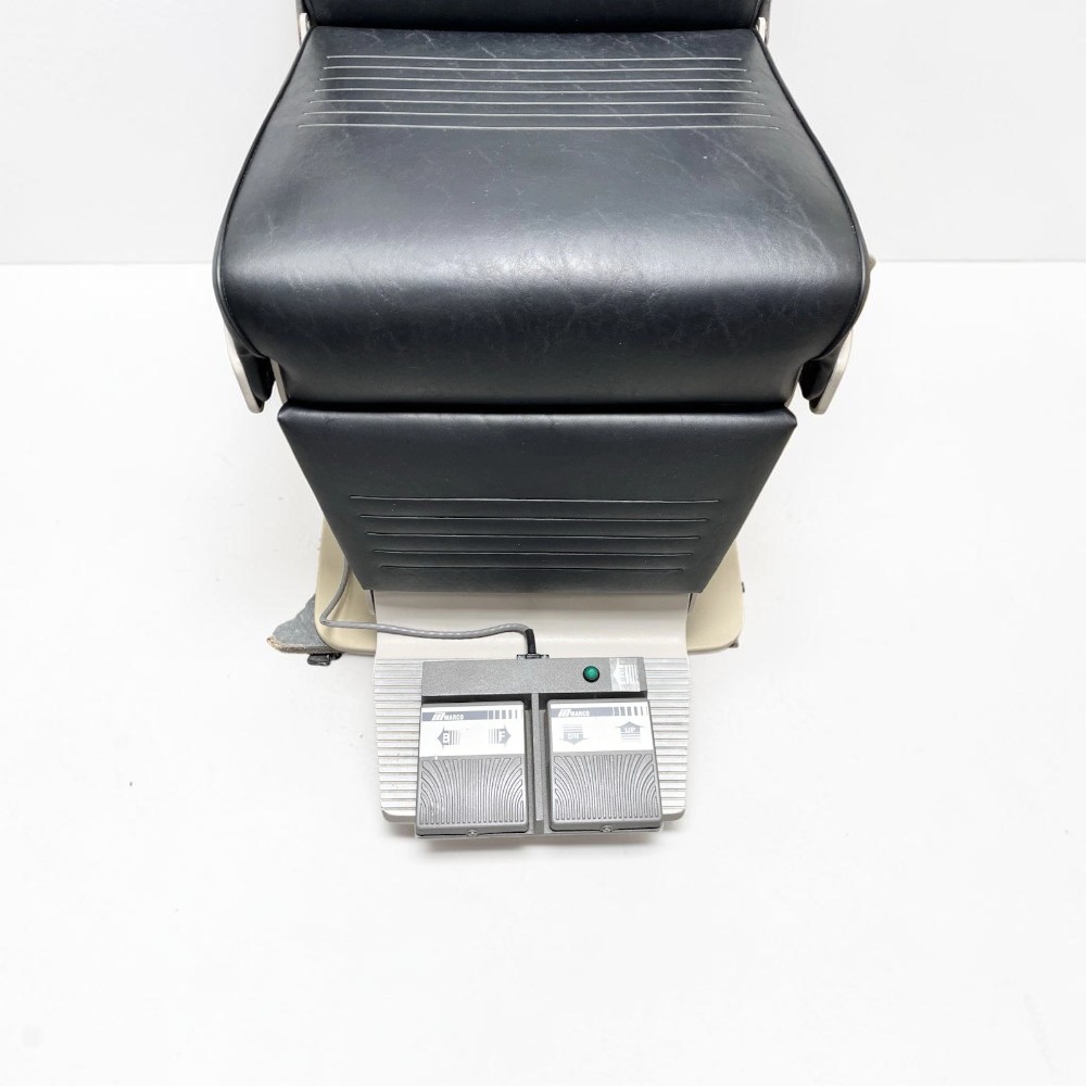 Marco 1220 Encore Automatic Chair w/ 1290 Encore Ophthalmic Stand - Used 4 Marco 1290 Encore stand used — instrument wells and outlets