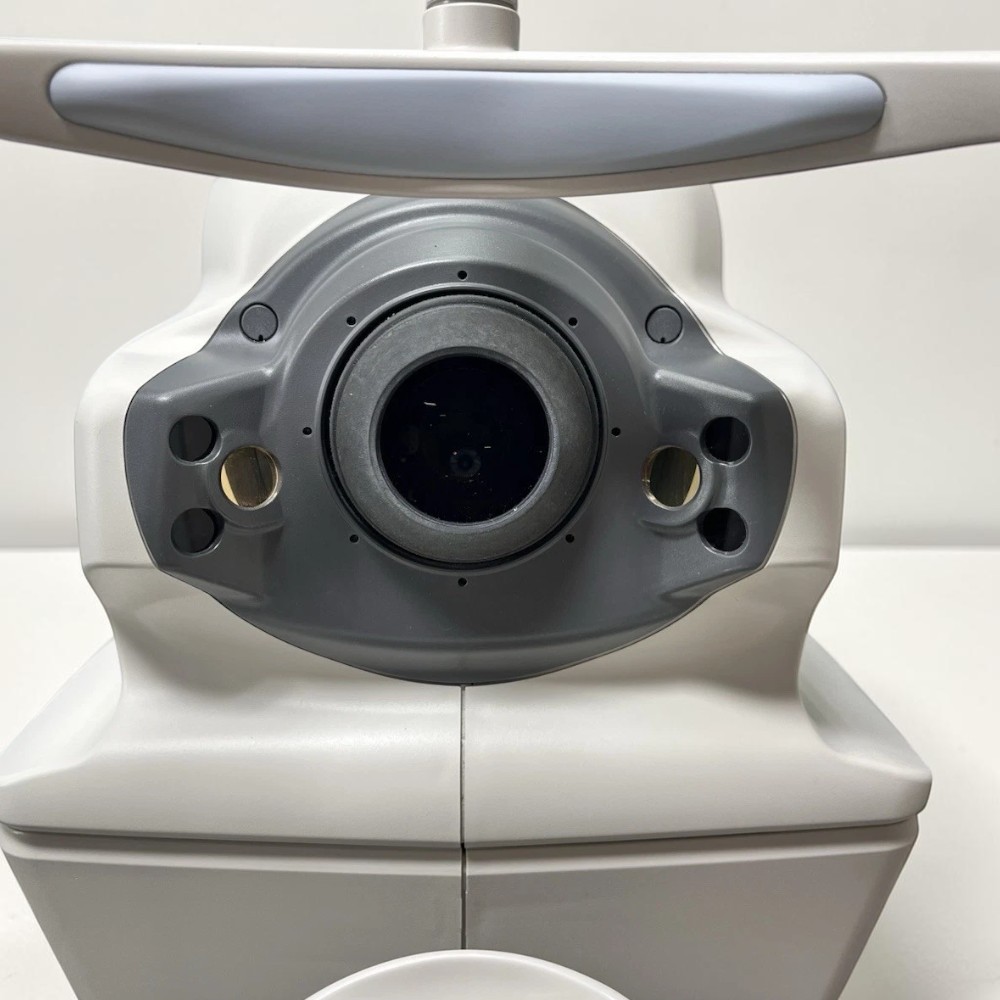 Topcon TRC-NW400 Non-Mydriatic Retinal Camera - Used 7 Topcon TRC-NW400 used — objective lens close-up