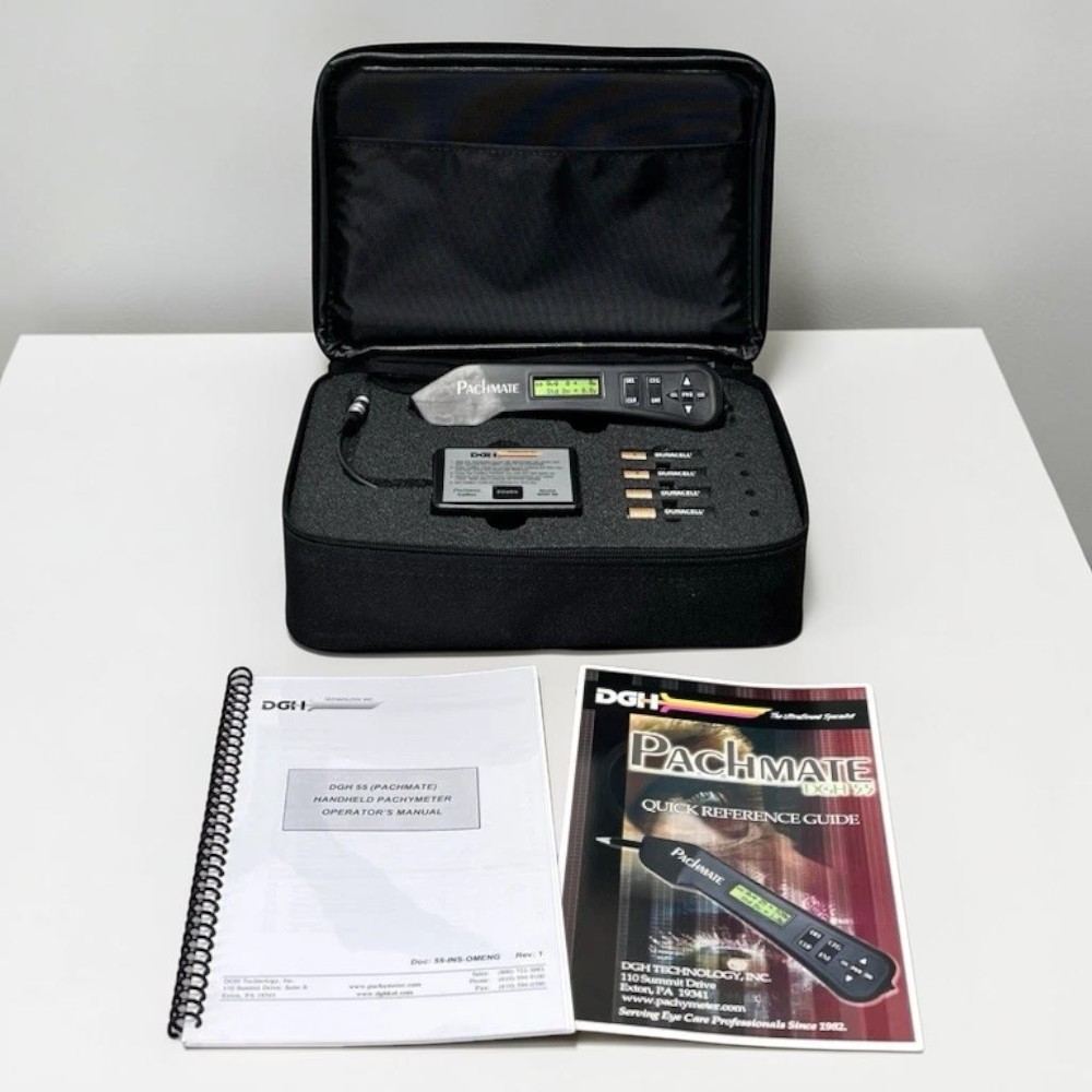 DGH 55 Pachmate HandHeld Pachymeter w/ Case - Used 1 DGH 55 Pachmate HandHeld Pachymeter w/ Case - Used