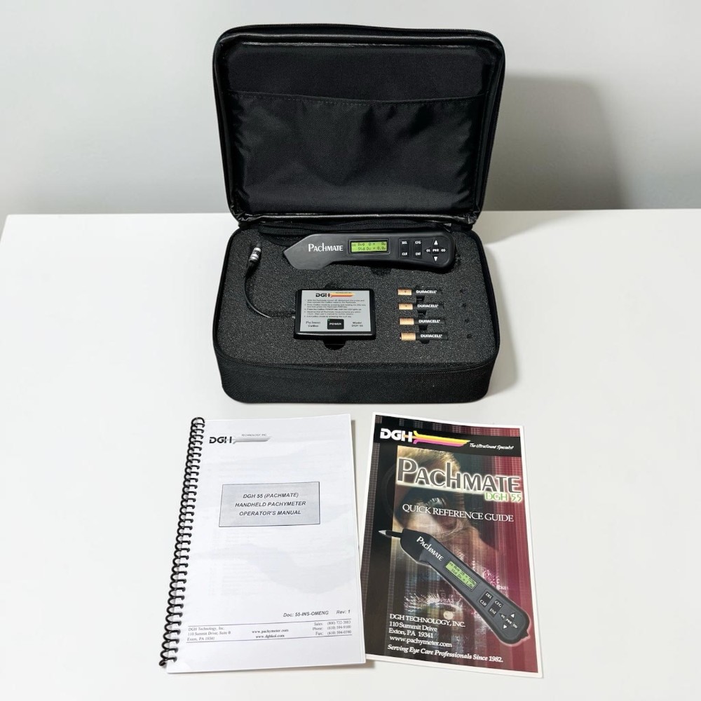 DGH 55 Pachmate HandHeld Pachymeter w/ Case - Used 2 DGH 55 Pachmate HandHeld Pachymeter w/ Case - Used - Image 2