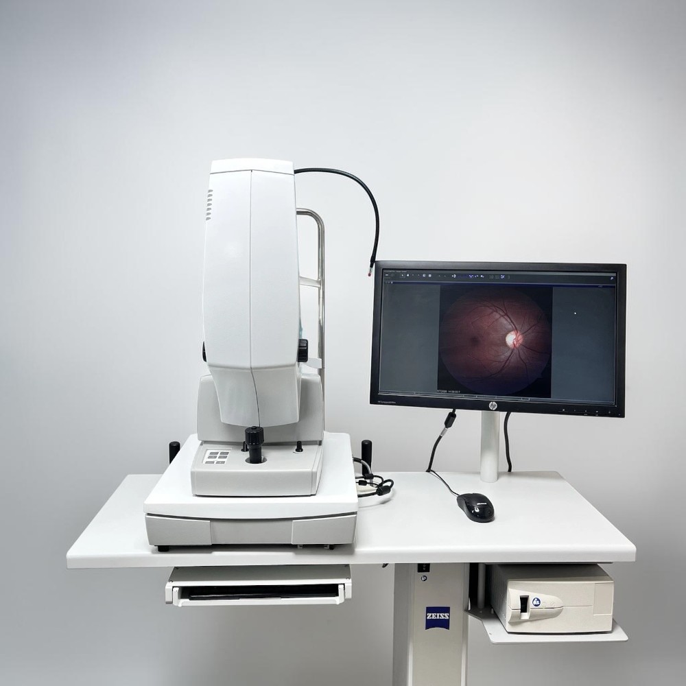 Zeiss Visucam 224 Non-Mydriatic Fundus Camera w/ Electric Table - Used 1 Zeiss Visucam 224 Non-Mydriatic Fundus Camera w/ Electric Table - Used