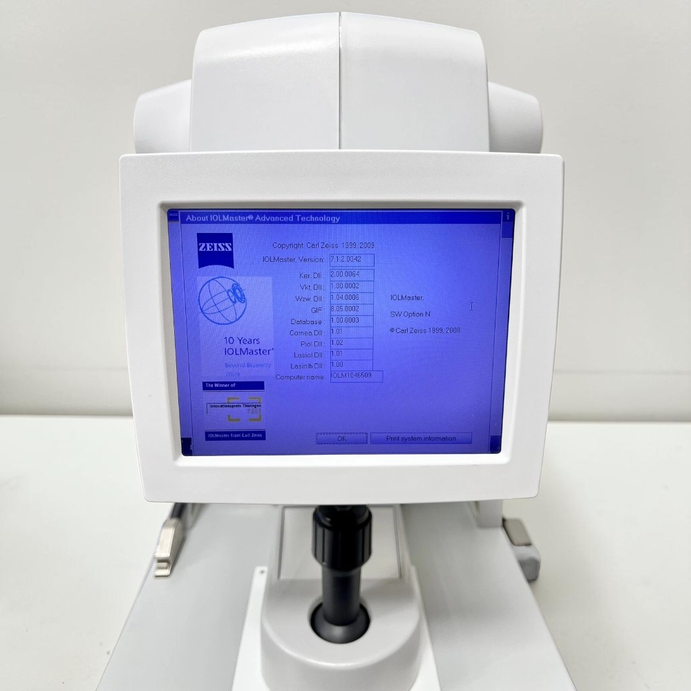 Zeiss IOL Master Version 500 Optical Biometer - Used 2 Zeiss IOL Master Version 500 Optical Biometer - Used - Image 2
